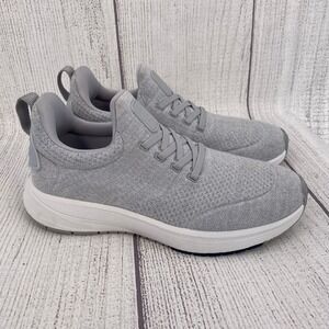 Peter Millar Hyperlight Tellustride Sneakers Mens 8.5 Platinum Grey Knit Trainer